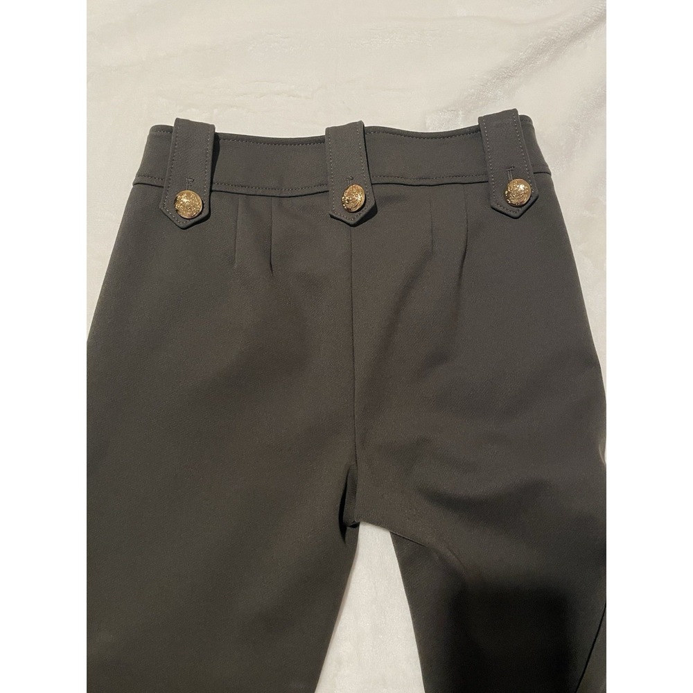 WHBM Jolie Straight Leg Dress Pants Size 2 Luxe Stretch Work Casual with Buttons - Picture 5 of 6